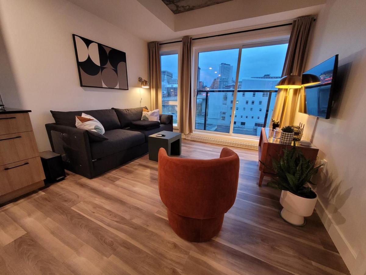 קוויבק סיטי Condo Mid-Century Modern Style - Pool/Terrace מראה חיצוני תמונה